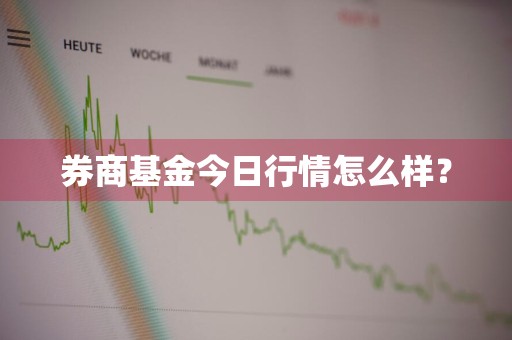 券商基金今日行情怎么样？