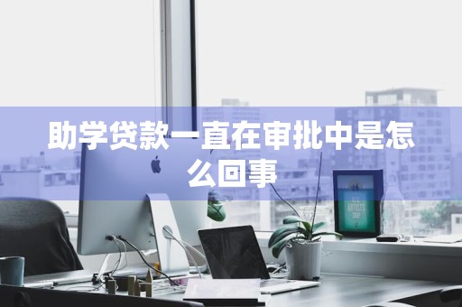 助学贷款一直在审批中是怎么回事