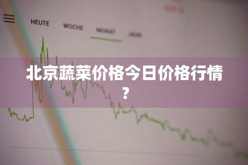 北京蔬菜价格今日价格行情？