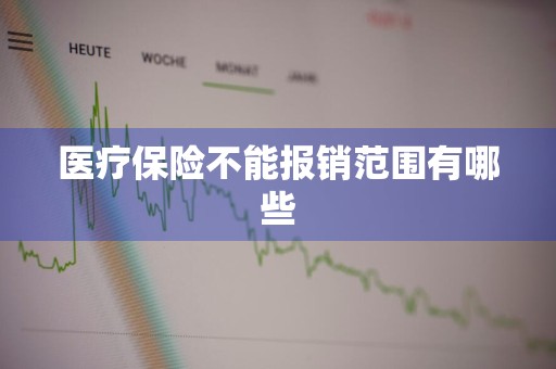 医疗保险不能报销范围有哪些