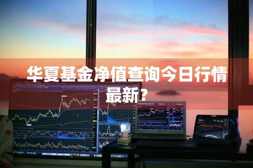 华夏基金净值查询今日行情最新？