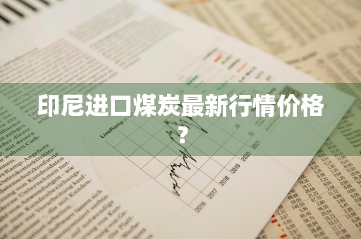 印尼进口煤炭最新行情价格？