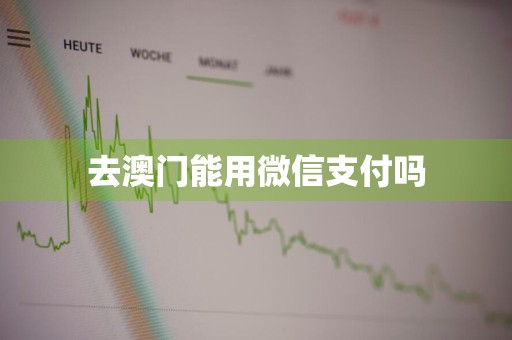 去澳门能用微信支付吗