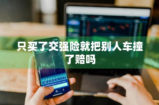 只买了交强险就把别人车撞了赔吗