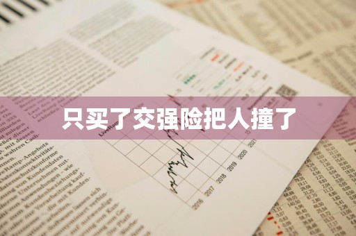 只买了交强险把人撞了
