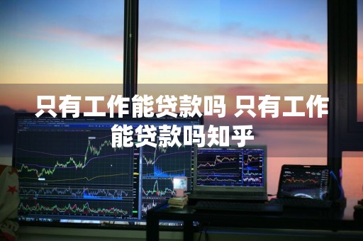 只有工作能贷款吗 只有工作能贷款吗知乎