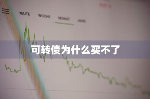 可转债为什么买不了