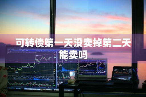 可转债第一天没卖掉第二天能卖吗