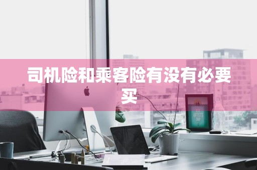 司机险和乘客险有没有必要买