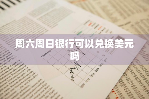 周六周日银行可以兑换美元吗