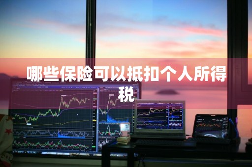 哪些保险可以抵扣个人所得税