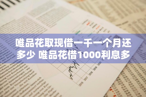 唯品花取现借一千一个月还多少 唯品花借1000利息多少