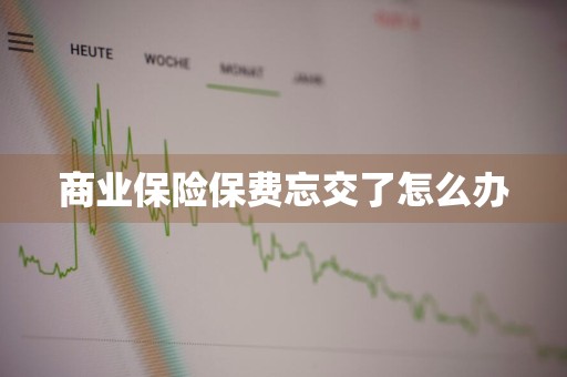 商业保险保费忘交了怎么办