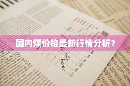 国内煤价格最新行情分析？