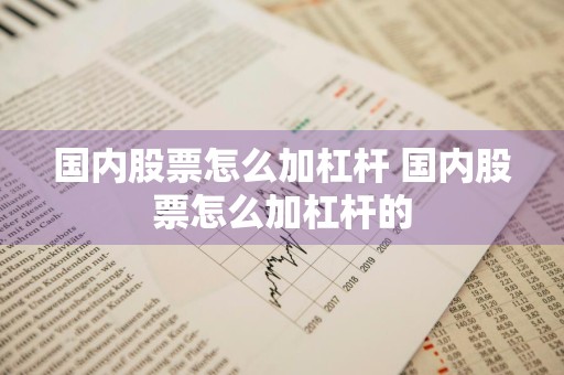 国内股票怎么加杠杆 国内股票怎么加杠杆的