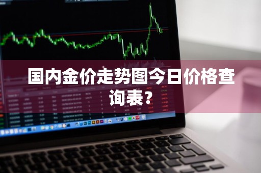 国内金价走势图今日价格查询表？
