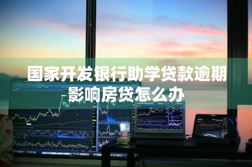 国家开发银行助学贷款逾期影响房贷怎么办