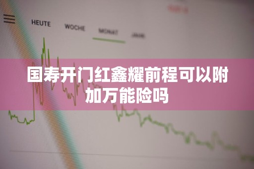 国寿开门红鑫耀前程可以附加万能险吗