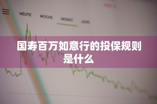 国寿百万如意行的投保规则是什么