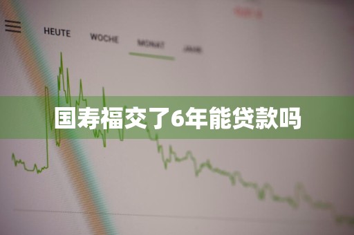 国寿福交了6年能贷款吗