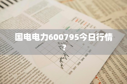 国电电力600795今日行情？