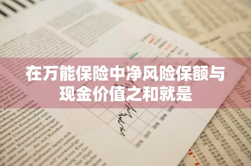 在万能保险中净风险保额与现金价值之和就是