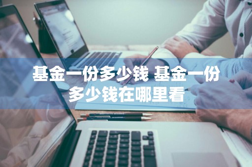 基金一份多少钱 基金一份多少钱在哪里看