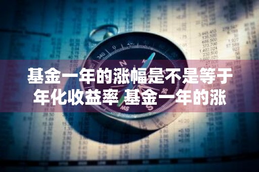 基金一年的涨幅是不是等于年化收益率 基金一年的涨幅是不是等于年化收益率