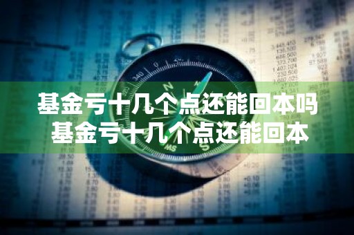 基金亏十几个点还能回本吗 基金亏十几个点还能回本吗知乎