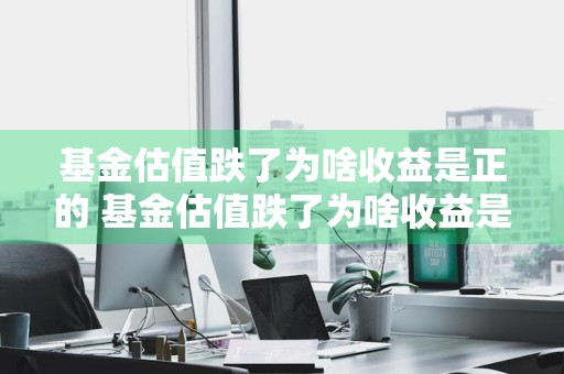 基金估值跌了为啥收益是正的 基金估值跌了为啥收益是正的呢