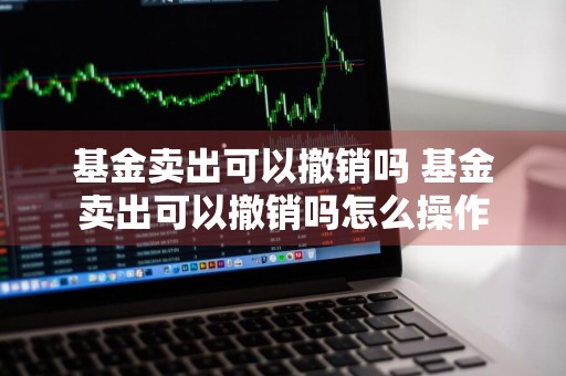 基金卖出可以撤销吗 基金卖出可以撤销吗怎么操作