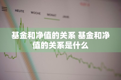 基金和净值的关系 基金和净值的关系是什么
