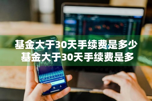 基金大于30天手续费是多少 基金大于30天手续费是多少钱
