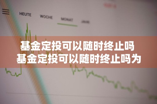 基金定投可以随时终止吗 基金定投可以随时终止吗为什么