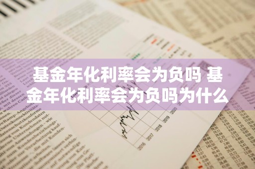 基金年化利率会为负吗 基金年化利率会为负吗为什么