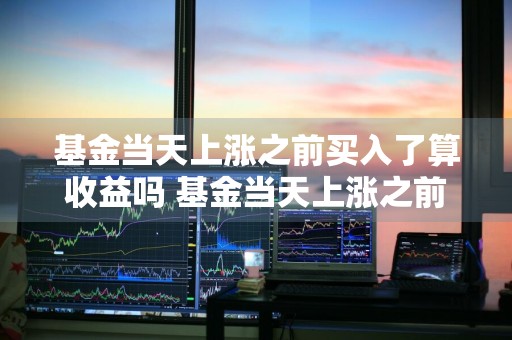 基金当天上涨之前买入了算收益吗 基金当天上涨之前买入了算收益吗知乎