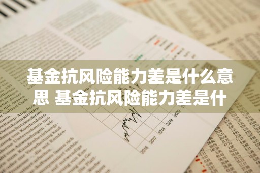 基金抗风险能力差是什么意思 基金抗风险能力差是什么意思啊