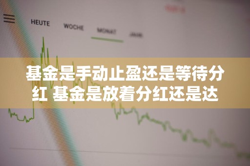 基金是手动止盈还是等待分红 基金是放着分红还是达到收益赎回好