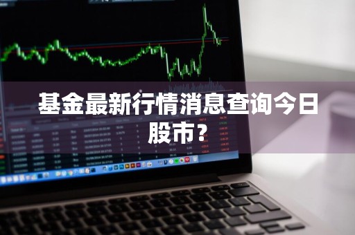 基金最新行情消息查询今日股市？