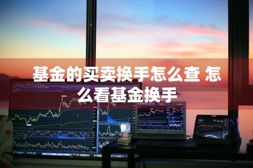 基金的买卖换手怎么查 怎么看基金换手