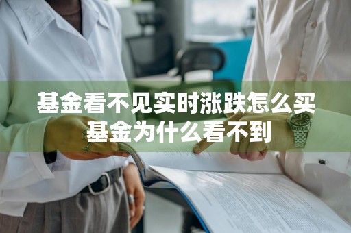 基金看不见实时涨跌怎么买 基金为什么看不到