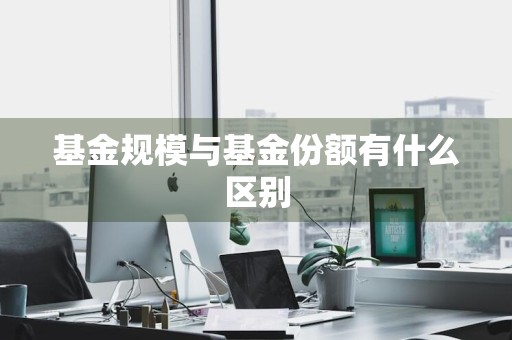 基金规模与基金份额有什么区别