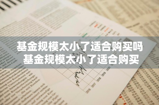 基金规模太小了适合购买吗 基金规模太小了适合购买吗知乎