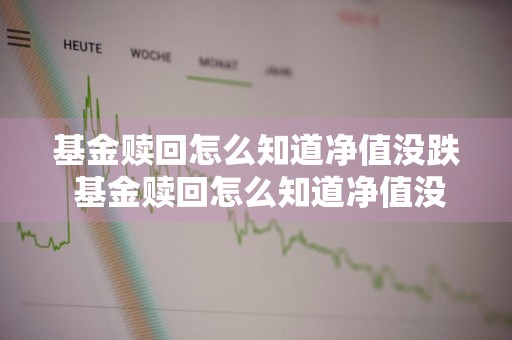 基金赎回怎么知道净值没跌 基金赎回怎么知道净值没跌呢