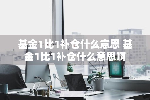 基金1比1补仓什么意思 基金1比1补仓什么意思啊
