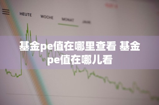 基金pe值在哪里查看 基金pe值在哪儿看