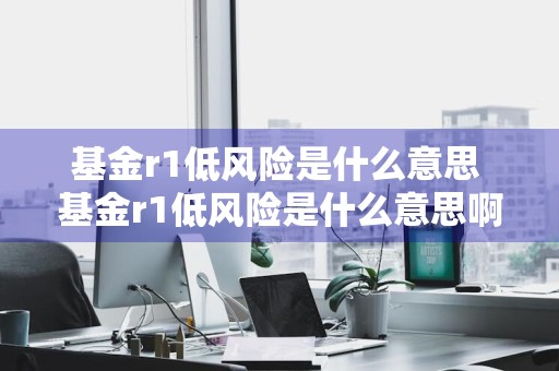 基金r1低风险是什么意思 基金r1低风险是什么意思啊