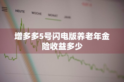 增多多5号闪电版养老年金险收益多少