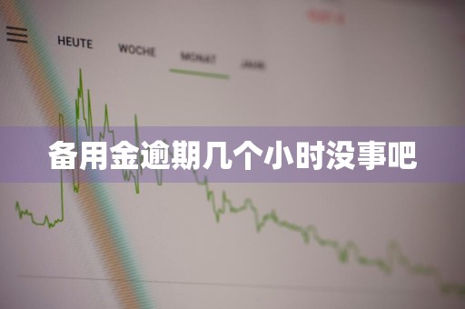 备用金逾期几个小时没事吧