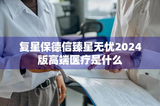 复星保德信臻星无忧2024版高端医疗是什么
